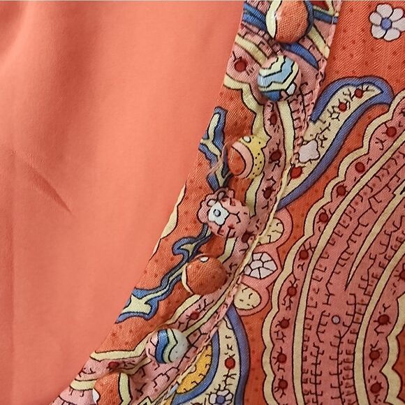 Molly Bracken Paisley bohemian coastal midi dress size small new - Picture 6 of 11